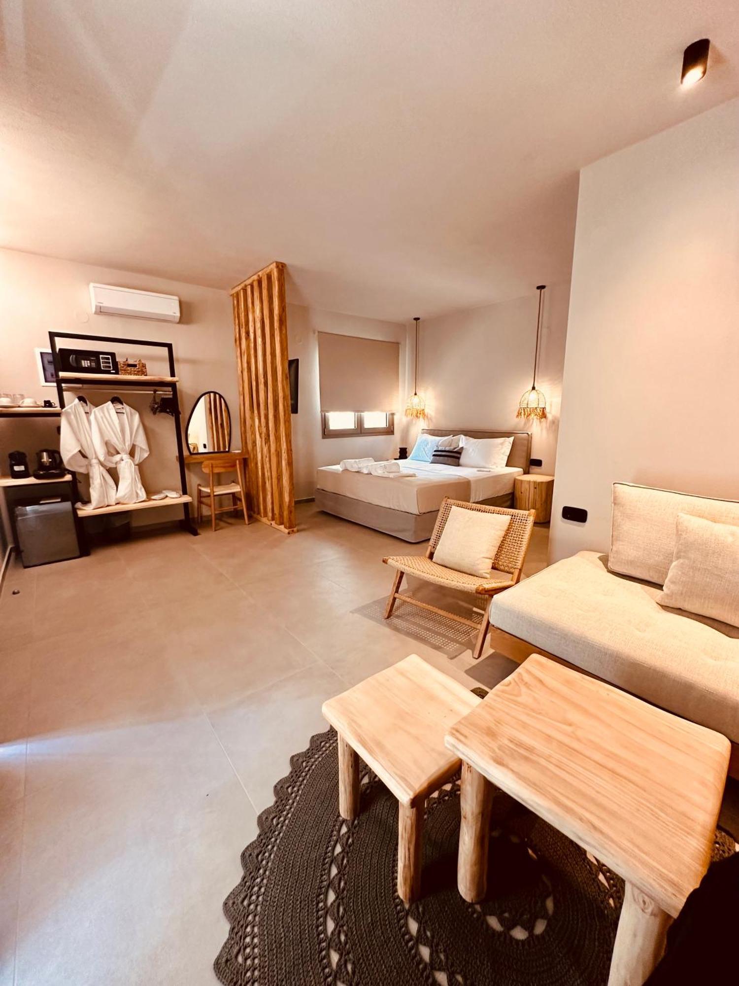 Amo Golden Suites Chrysi Ammoudia Extérieur photo