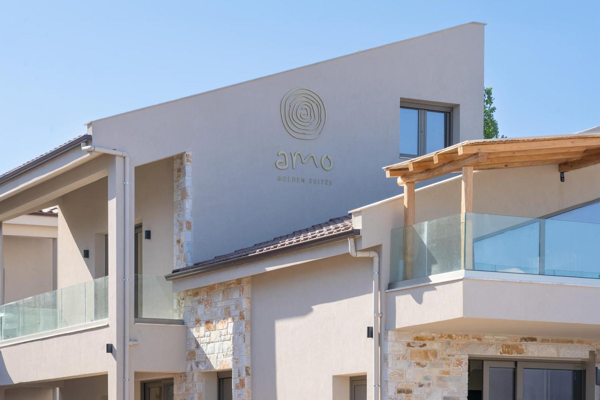 Amo Golden Suites Chrysi Ammoudia Extérieur photo