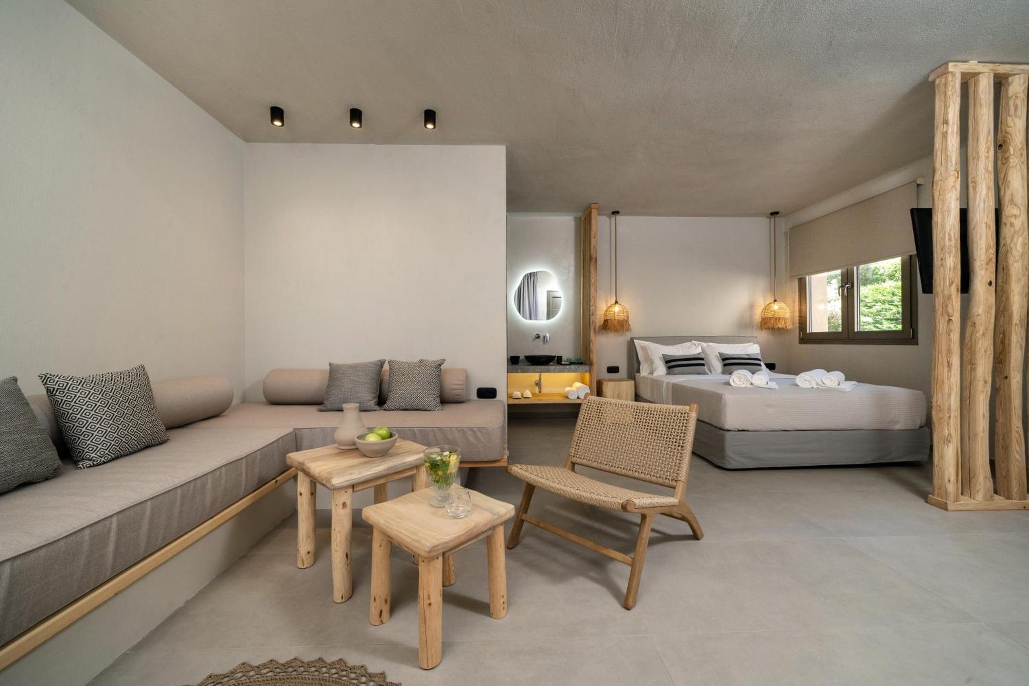Amo Golden Suites Chrysi Ammoudia Extérieur photo