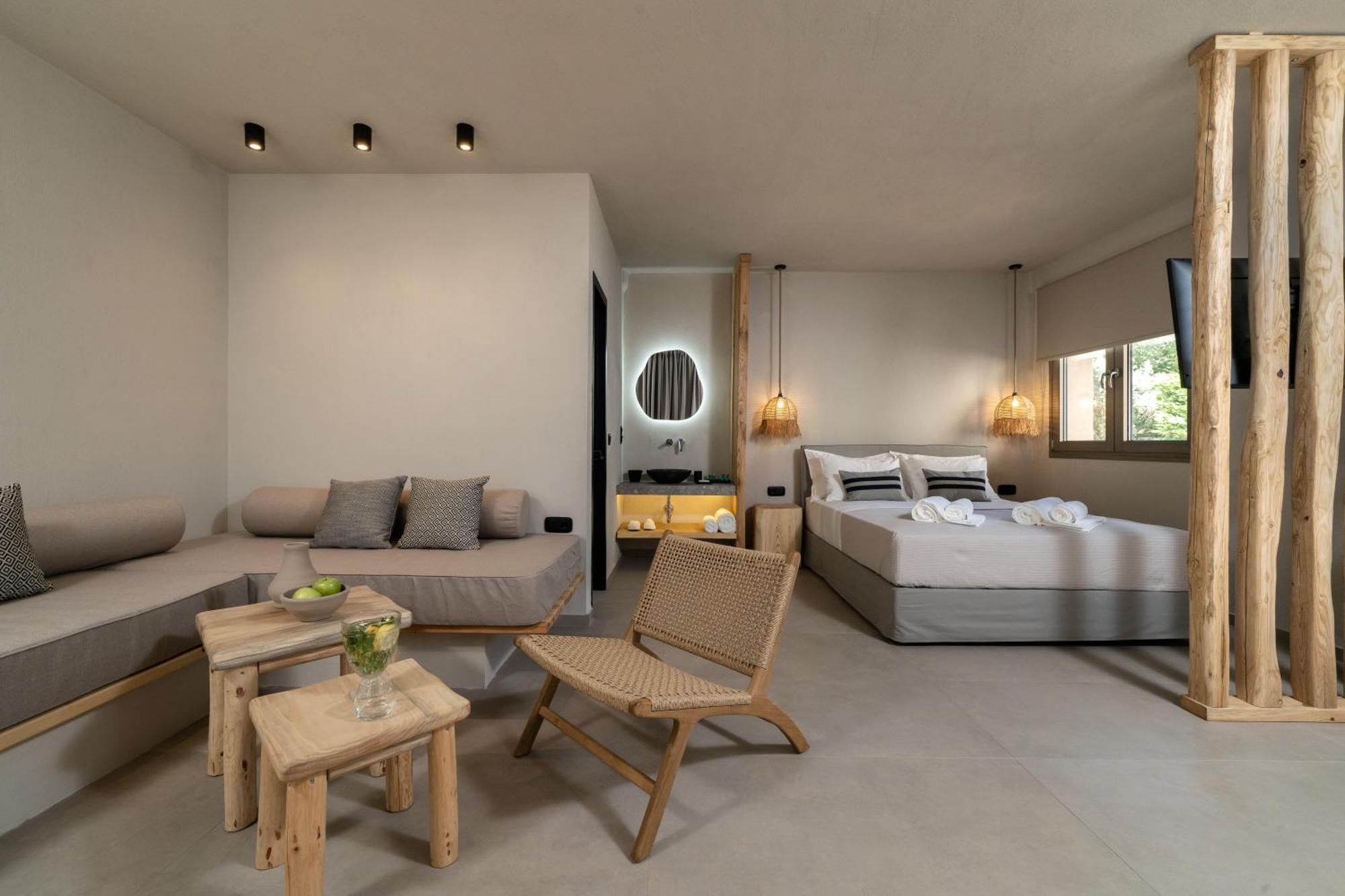 Amo Golden Suites Chrysi Ammoudia Extérieur photo